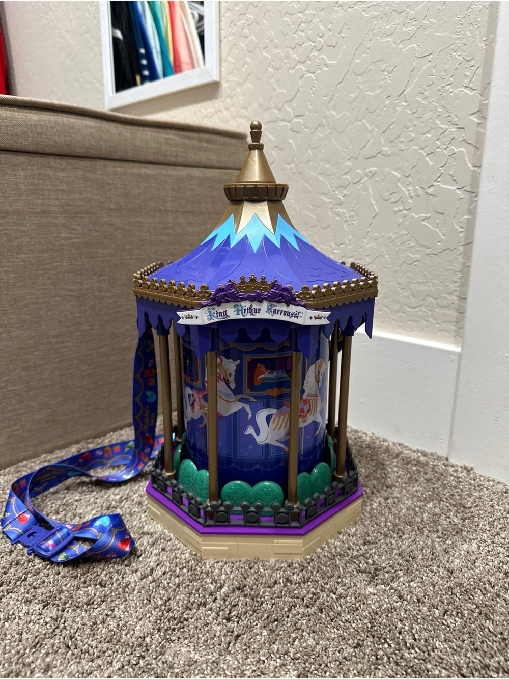 Disneyland King Arthur Carousel 2026 Popcorn Bucket Magic Key Exclusive